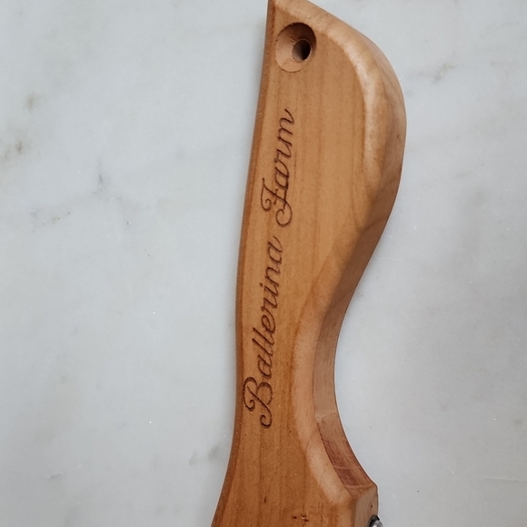 Ballerina Farm Kitchen Nwt Ballerina Bread Bow With Knife Blade Guard Righthanded Poshmark